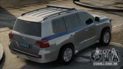 Toyota Land Cruiser 200 Polícia para GTA San Andreas