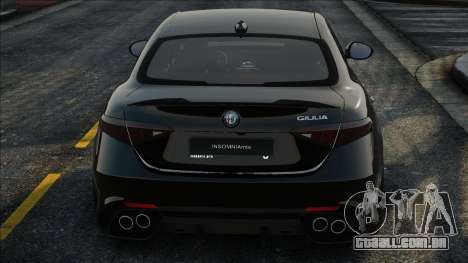 Alfa Romeo Giulia MT para GTA San Andreas