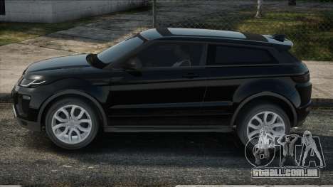 Range Rover Evoque Coupe Blek para GTA San Andreas