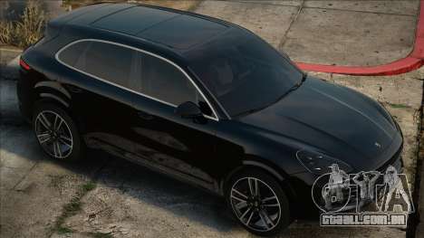 Porsche Cayenne Turbo Blacks para GTA San Andreas