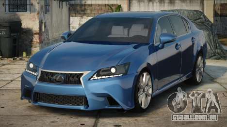 Lexus GS350 Blue para GTA San Andreas