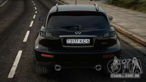 Infiniti FX45 Blek para GTA San Andreas