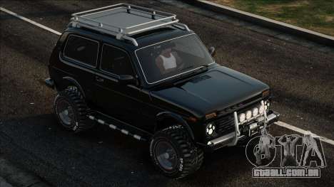 VAZ NIVA 2121 Preto para GTA San Andreas