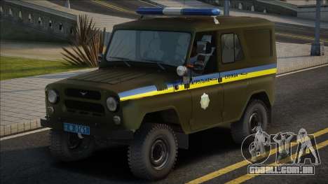 UAZ-31514 Serviço de Patrulha Policial da Ucrâni para GTA San Andreas