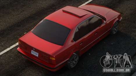 BMW 525 Red para GTA San Andreas