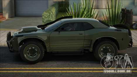 2010 Dodge Challenger SRT Military para GTA San Andreas