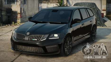 Skoda Octavia RS Black para GTA San Andreas