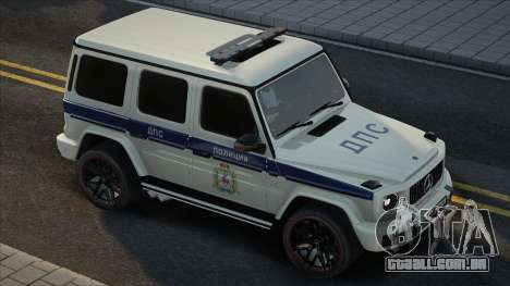 Mercedes-Benz G63 AMG Polícia para GTA San Andreas