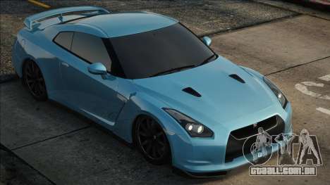 Nissan GT-R R-35 BLUE para GTA San Andreas