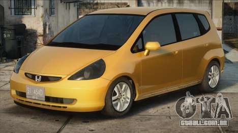 Honda Jazz Yellow para GTA San Andreas