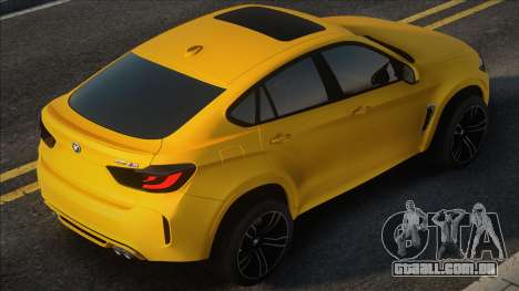 2016 BMW X6M (F16) Yellow para GTA San Andreas