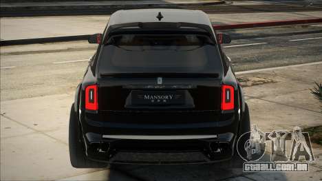 Rolls-Royse Cullinan Mansory CD para GTA San Andreas