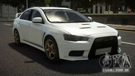 Mitsubishi Lancer Evolution X DSF para GTA 4