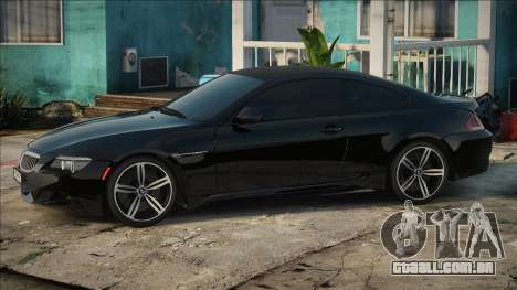 BMW M6 e63 Black para GTA San Andreas