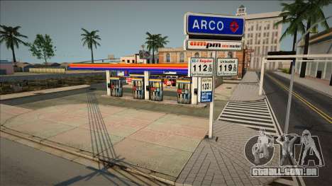 1990s ARCO gas station bonus para GTA San Andreas