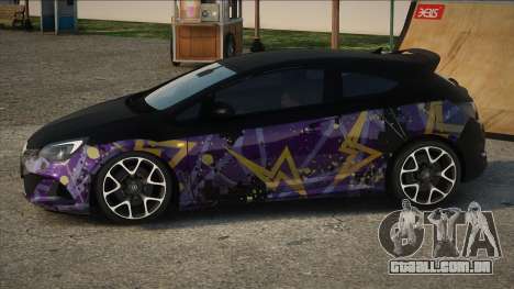 Opel Astra Vinyl para GTA San Andreas