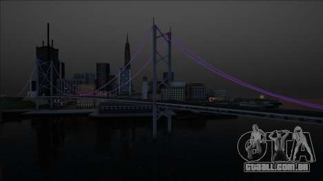 Ponte Neon em San Fierro para GTA San Andreas