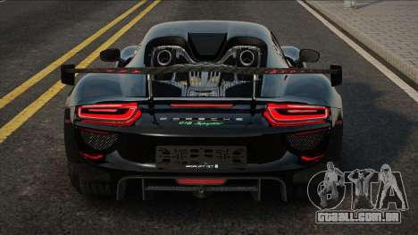 Porsche 918 Spyder 2014 Blek para GTA San Andreas