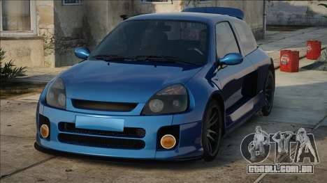 Renault Clio V6 Sport BLUE para GTA San Andreas