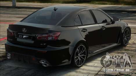 Lexus IS-F Blak para GTA San Andreas