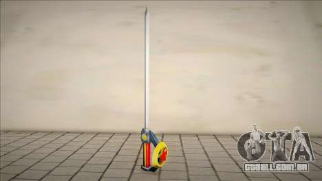 Zeo V Power Sword (Power Rangers Zeo) para GTA San Andreas