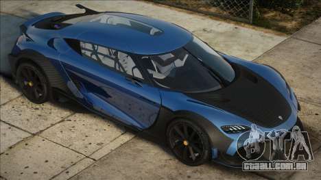 Koenigsegg Gemera Blue para GTA San Andreas