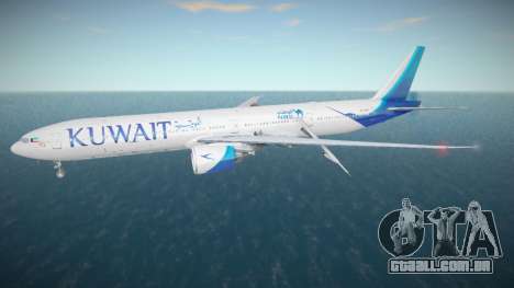 Kuwait Airways Boeing 777-369ER 9K-AOM para GTA San Andreas
