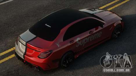 Mercedes-Benz C63S w205 Supreme para GTA San Andreas