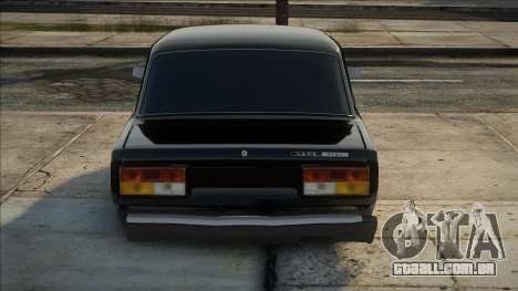 VAZ 2107 Preto para GTA San Andreas