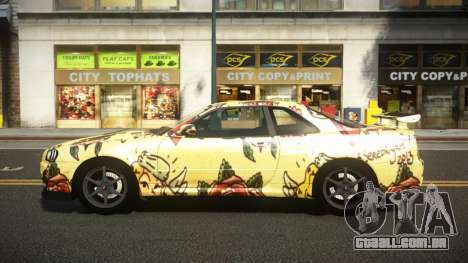 Nissan Skyline R34 Heroshi S11 para GTA 4