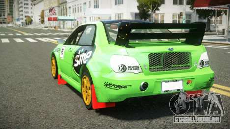 Subaru Impreza Dyshimo para GTA 4