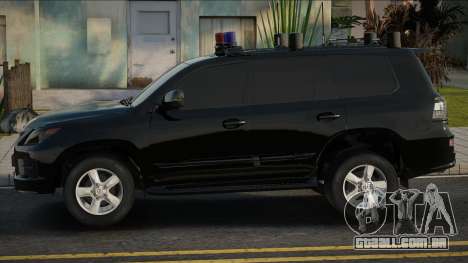 Lexus LX570 FBI para GTA San Andreas