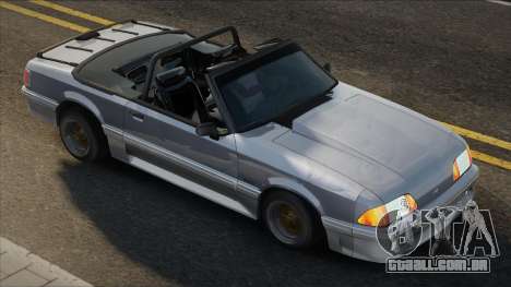 1987 Ford Mustang GT 5.0 Convertible para GTA San Andreas