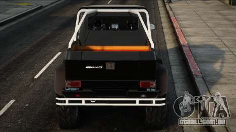 Mercedes-Benz G65 AMG 6X6 Blek para GTA San Andreas