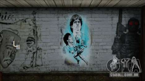 Mural Maradona para GTA San Andreas