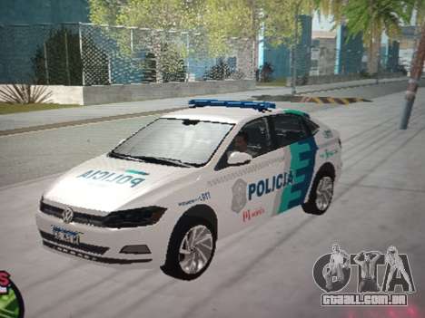 Polícia Volkswagen Virtus PBA para GTA San Andreas