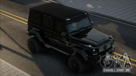 Mercedes-Benz G500 4x4 Black para GTA San Andreas