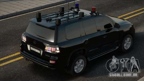 Lexus LX570 FBI para GTA San Andreas