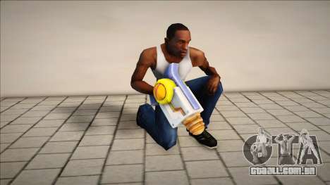 Beam Gun Yellow para GTA San Andreas