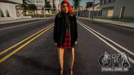 Menina bonita [v10] para GTA San Andreas