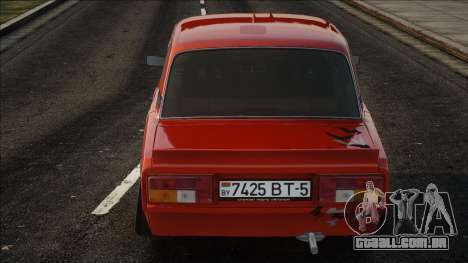 VAZ 2107 Simpsons para GTA San Andreas