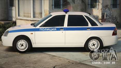 LADA Priora DPS Branco para GTA San Andreas