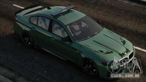 BMW M5 F90 Green para GTA San Andreas