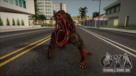 Gorila infectado del juego Zoochosis para GTA San Andreas