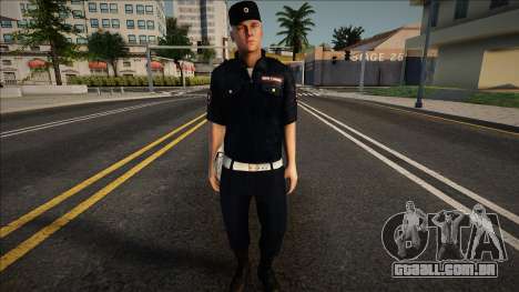 Um sargento da polícia de trânsito em um uniform para GTA San Andreas