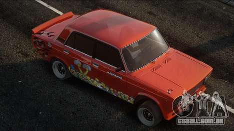 VAZ 2107 Simpsons para GTA San Andreas