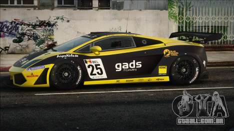 2010 Lamborghini Gallardo LP560-4 GT3 Reiter para GTA San Andreas