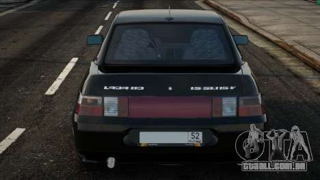 VAZ 2110 Preto para GTA San Andreas