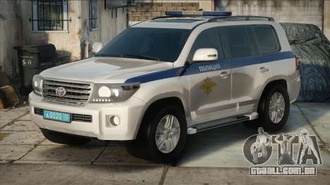 Toyota Land Cruiser 200 DPS Polícia para GTA San Andreas