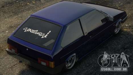 VAZ 2108 Azul Editar para GTA San Andreas